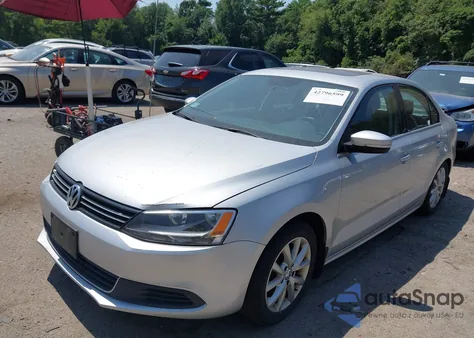 2014 Volkswagen Jetta 1.8T Se из США, поврежденный, VIN 3VWD17AJ0EM420731